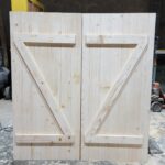 la maison de nous, volet bois à écharpes sur mesures, menuiserie, ébénisterie, création