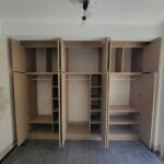 la maison de nous meuble sur mesures, placard sur mesures, aménagement intérieur, menuiserie, placard chambre penderie, MDF, médium