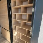meuble sur mesures, placard sur mesures, aménagement intérieur, menuiserie, placard, meuble à chaussures, entrée maison,