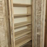 la maison de nous, meuble sur mesures, placard sur mesures, aménagement intérieur, menuiserie, placard chambre, bois massif, peuplier, portes persiennes, création